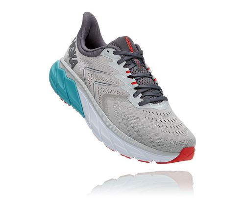 Hoka One One Arahi 5 Men's Road Running Shoes Harbor Mist / Aquarelle | FOXP-03258