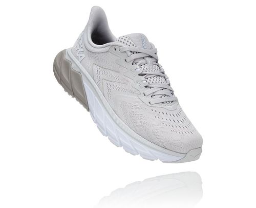 Hoka One One Arahi 5 Women's Road Running Shoes Lunar Rock / Drizzle | VGWH-23461