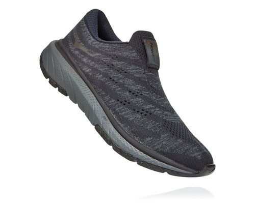 Hoka One One Cavu 3 Slip Women's Road Running Shoes Black / Dark Shadow | PSOH-38264