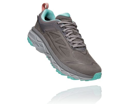 Hoka One One Challenger Low GORE-TEX Women's Hiking Boots Charcoal Gray / Wild Dove | VOGC-25601