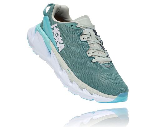 Hoka One One Elevon 2 Women's Road Running Shoes Oil Blue / White | JKZS-30549