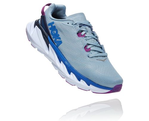 Hoka One One Elevon 2 Women's Road Running Shoes Ballad Blue / Dazzling Blue | QTFH-62108