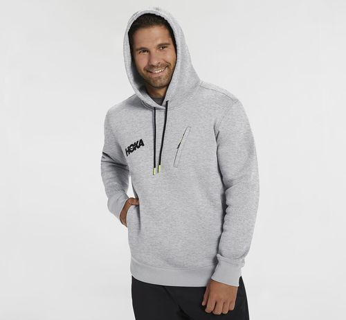 Hoka One One Hoodie Men's Hoodie Wild Dove | YLTV-43967