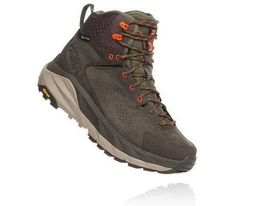 Hoka One One Kaha GORE-TEX Men's Hiking Boots Black Olive / Green | MLHT-78295