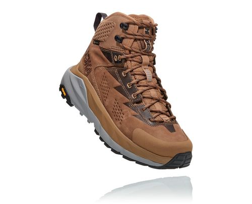 Hoka One One Kaha GORE-TEX Women's Hiking Boots Otter / Black | YGFW-47830