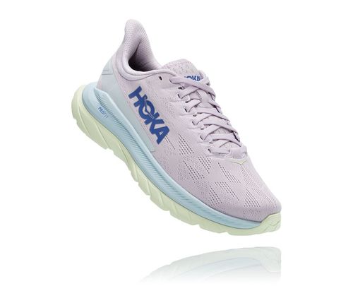 Hoka One One Mach 4 Women's Road Running Shoes Orchid Hush / Iris Bloom | WEGI-28476