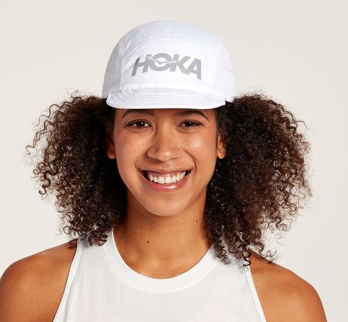 Hoka One One Packable Trail All Gender Hat White / Castlerock | CHQS-78904