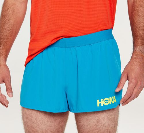 Hoka One One Performance Woven 2" Short Men's Shorts Diva Blue | MVKS-47815