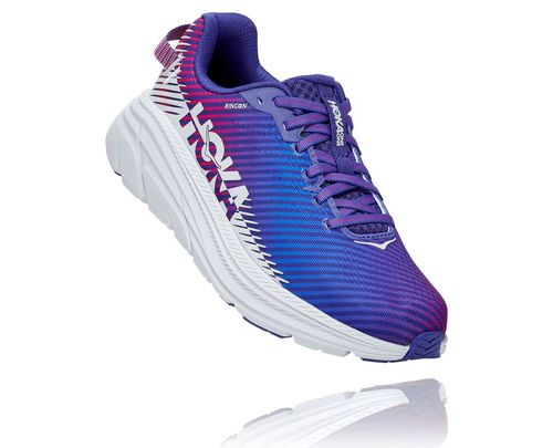 Hoka One One Rincon 2 Women's Road Running Shoes Clematis Blue / Arctic Ice | JWUL-87053