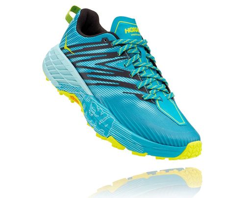 Hoka One One Speedgoat 4 Women's Trail Running Shoes Capri Breeze / Angel Blue | JKLG-30498