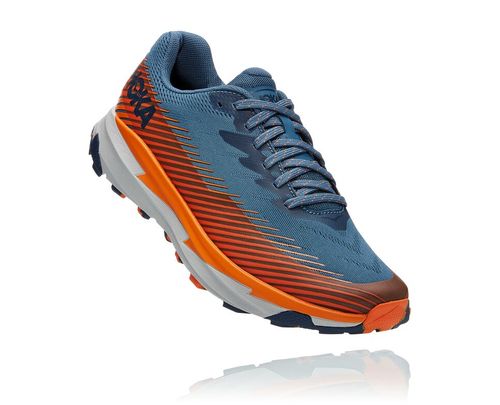 Hoka One One Torrent 2 Men's Trail Running Shoes Real Teal / Harbor Mist | VMLQ-76819