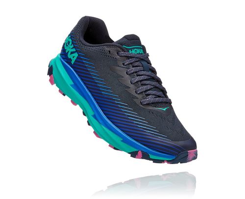 Hoka One One Torrent 2 Women's Trail Running Shoes Outer Space / Atlantis | DOUI-97145