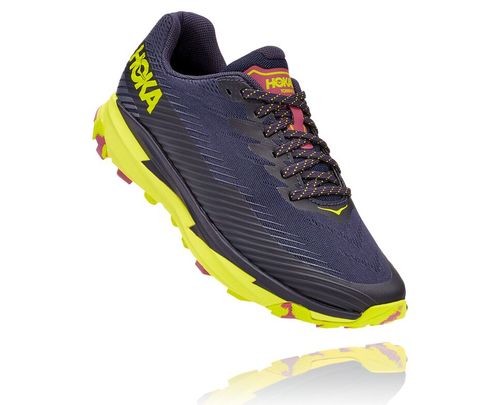 Hoka One One Torrent 2 Women's Trail Running Shoes Deep Well / Evening Primrose | GBMJ-40185